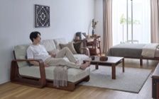 No.360：上質なソファで深いくつろぎ。木の温もりに包まれる暮らし：画像30