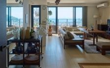 No.362：熱海を臨む、ローソファダイニングでくつろぐ特等席：画像1